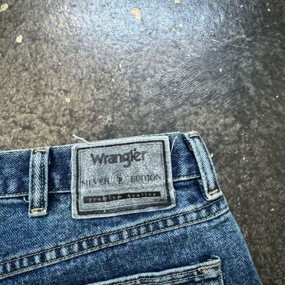 Wrangler Jeans Sliver Edition Men’s Size 36x29 Workwear Heavy Denim Used Marks - Picture 12 of 13